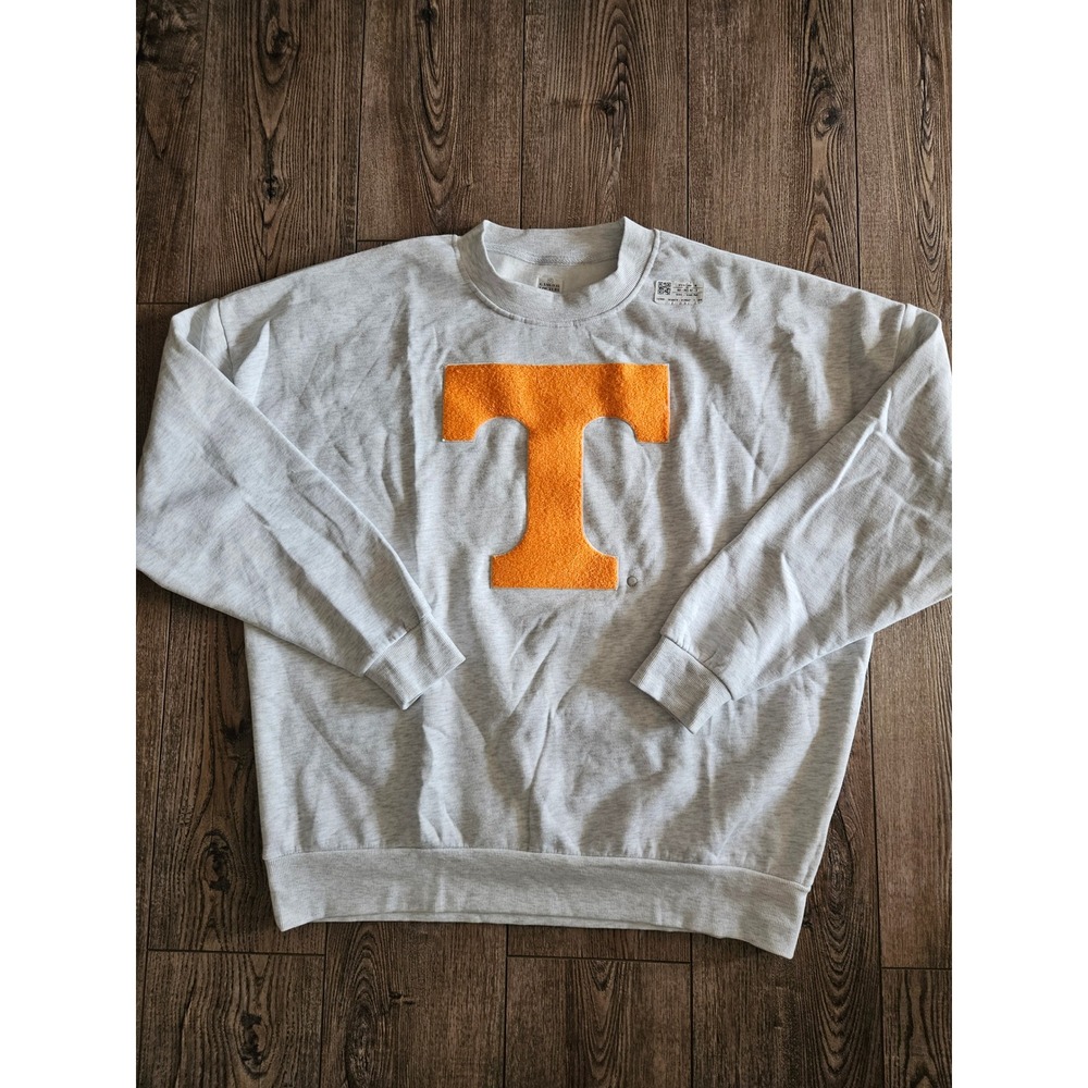 Tennessee Volunteers Gameday Couture Sweatshirt Gray Women's Size M